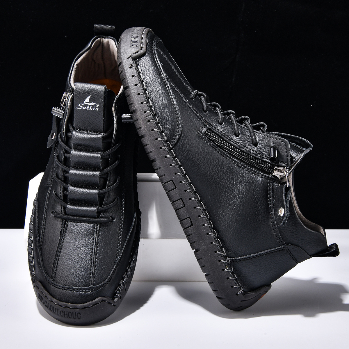 Émile | CHAUSSURES EN NABUK AVEC ZIP POUR HOMME