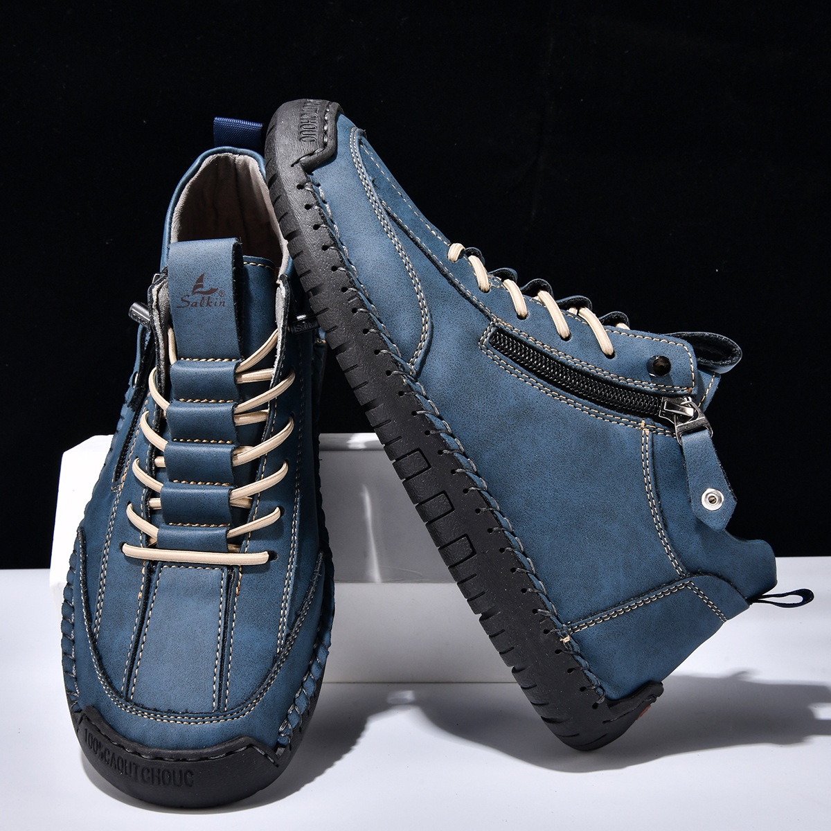 Émile | CHAUSSURES EN NABUK AVEC ZIP POUR HOMME