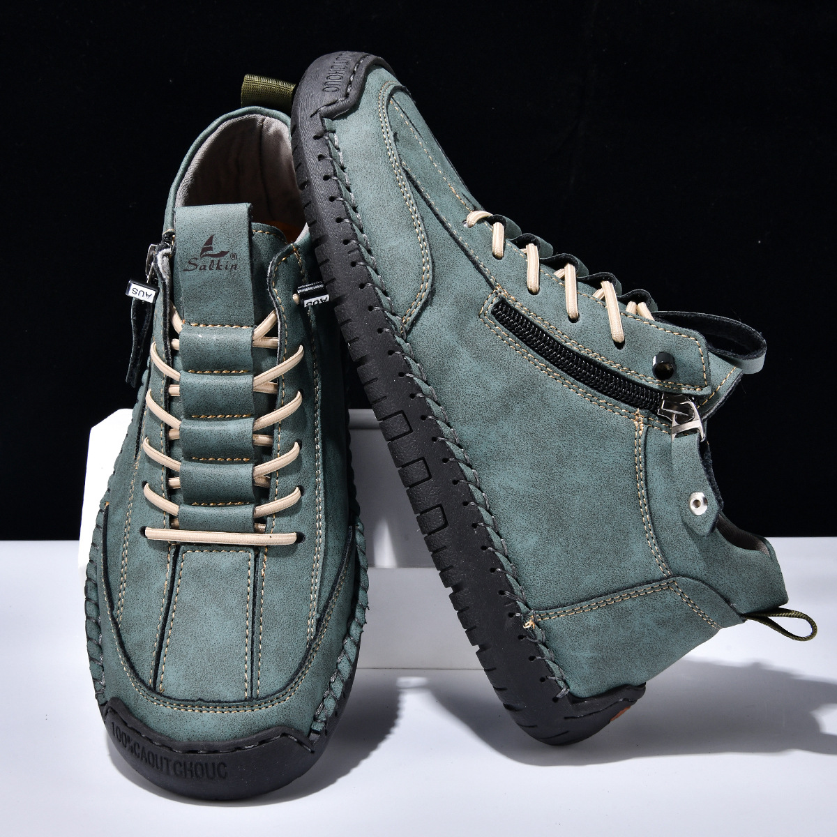 Émile | CHAUSSURES EN NABUK AVEC ZIP POUR HOMME