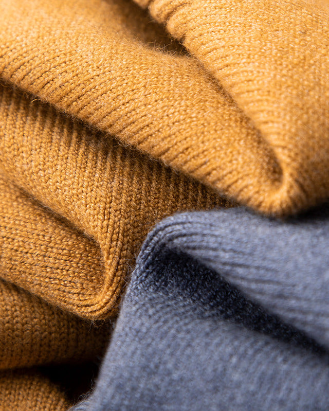 Henri | Pull en V en fibres nobles pour homme