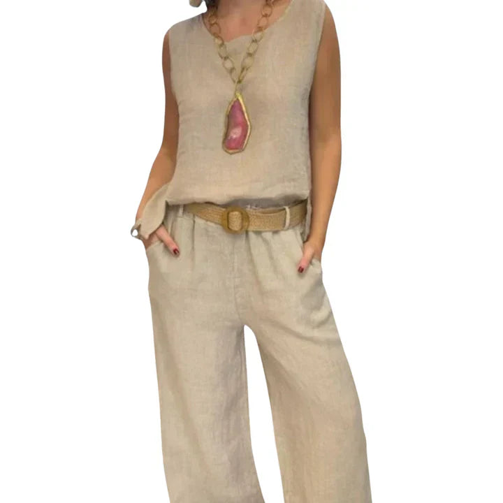 Léonie | Ensemble boho chic à deux pièces