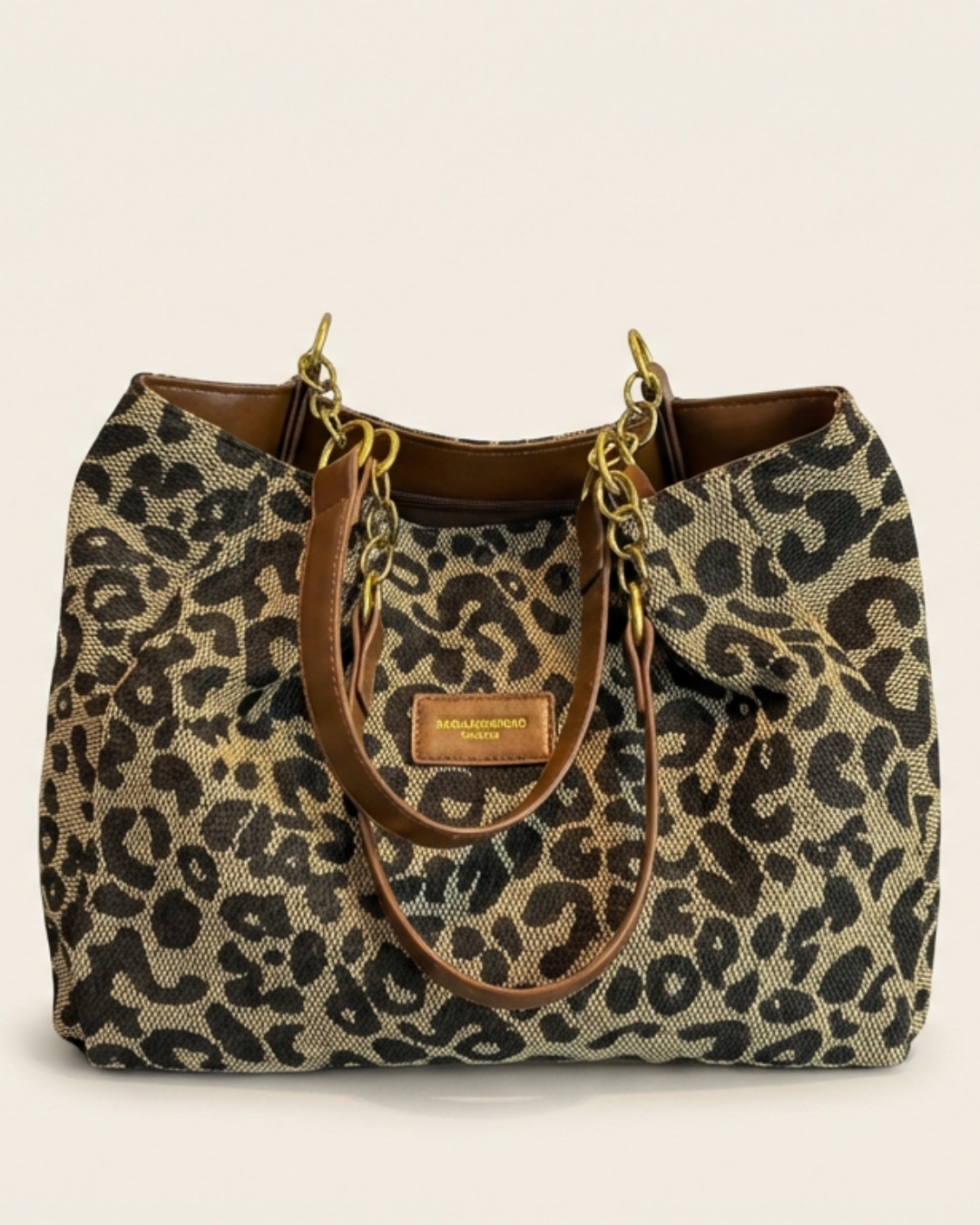 Valeria - Sac à main au chic motif léopard