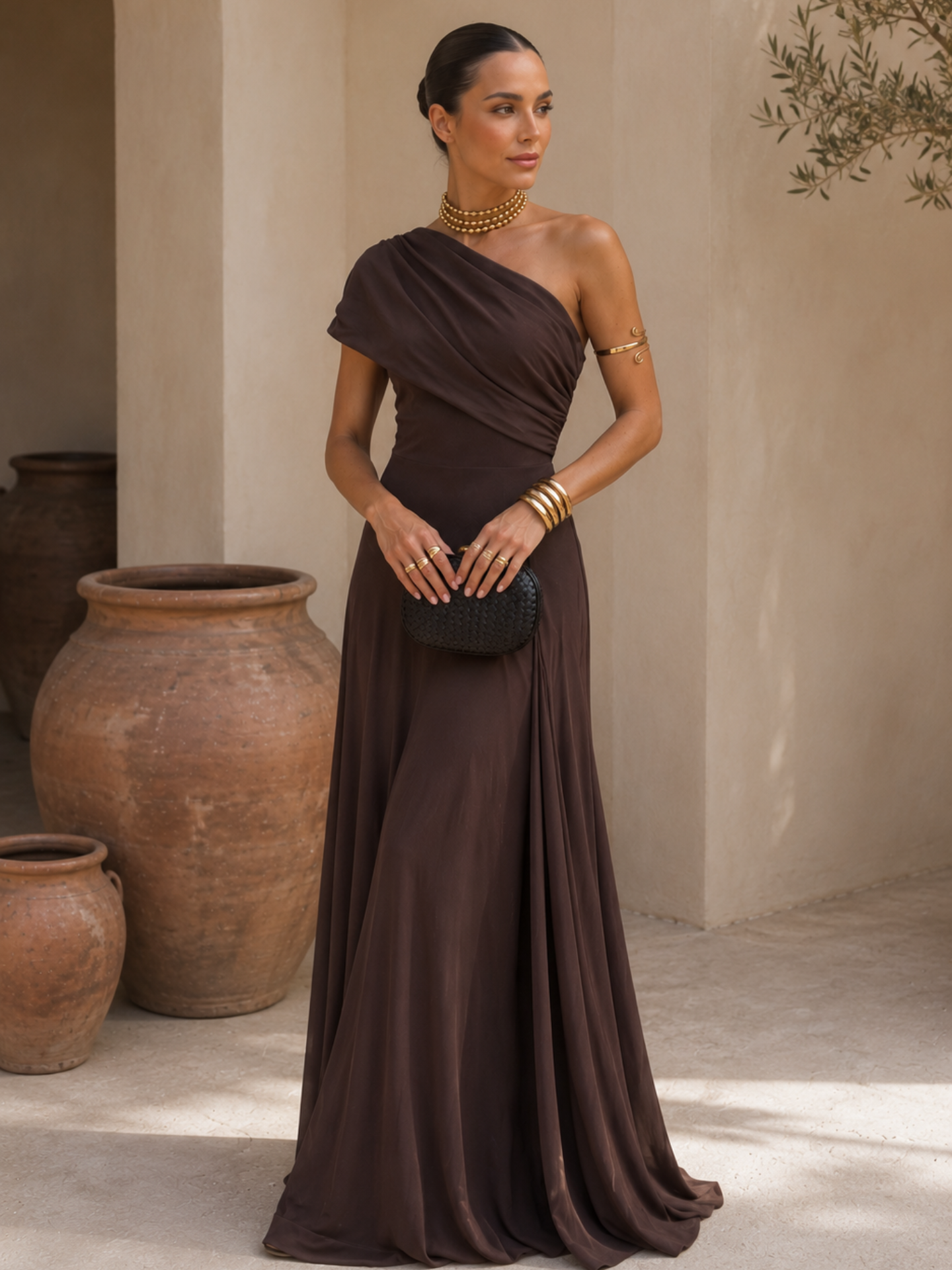 Robe Toledo en brun