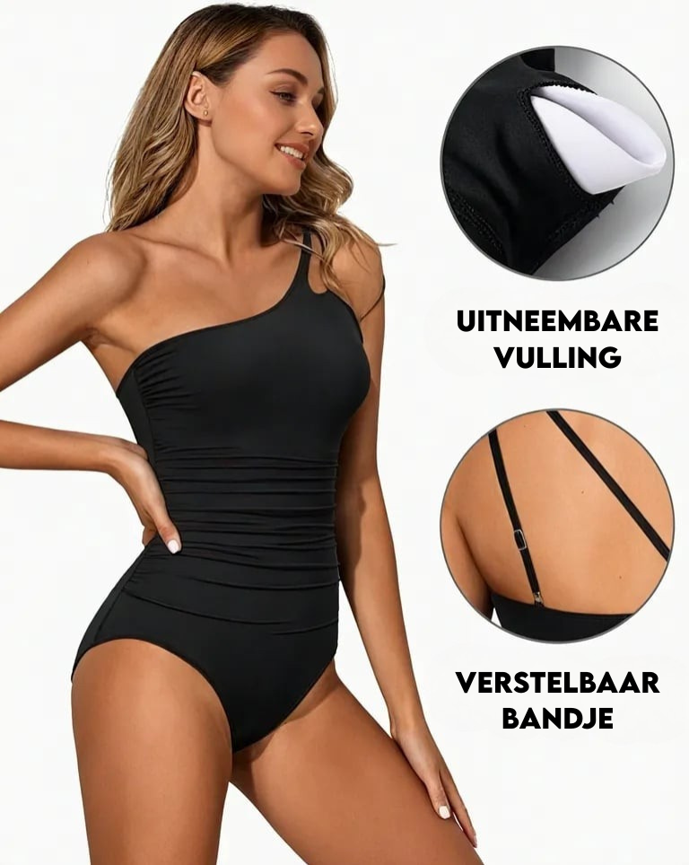 Sandy Bliss | Maillot de bain asymétrique à épaule unique