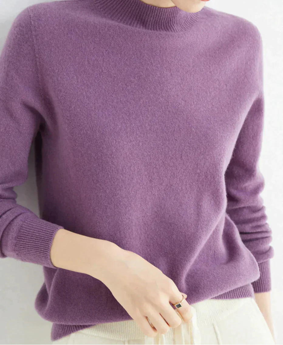 Pull en Cachemire Élégant pour un Confort Intemporel