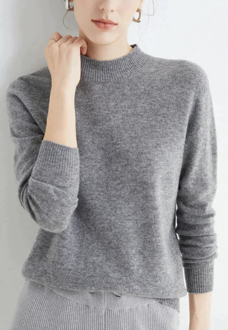 Pull en Cachemire Élégant pour un Confort Intemporel