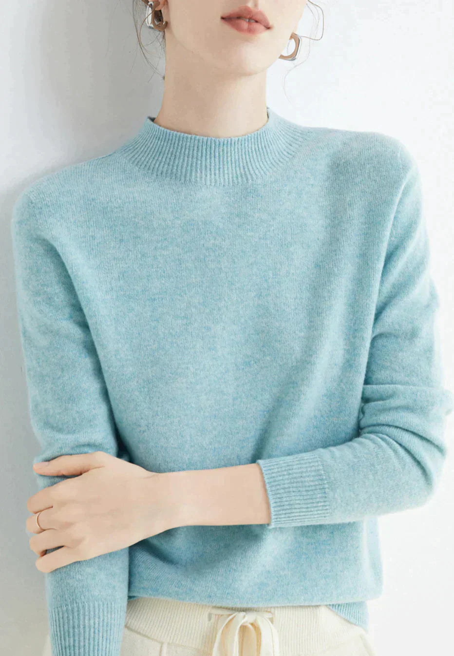Pull en Cachemire Élégant pour un Confort Intemporel