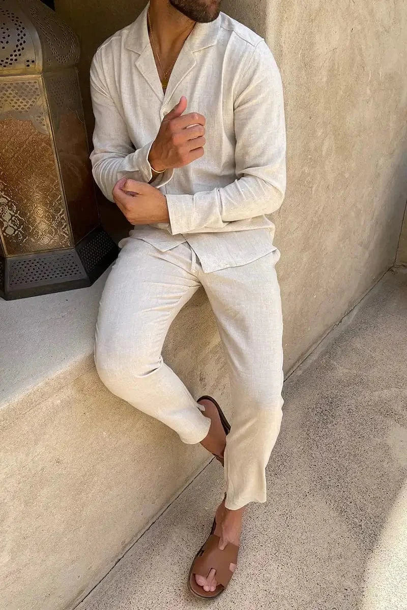 Noé | Ensemble lin pour homme