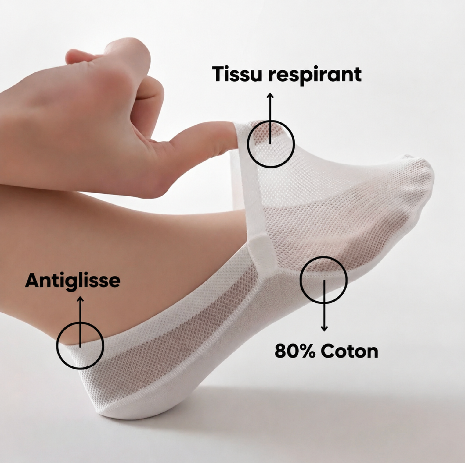 Belmont | Chaussettes Invisibles