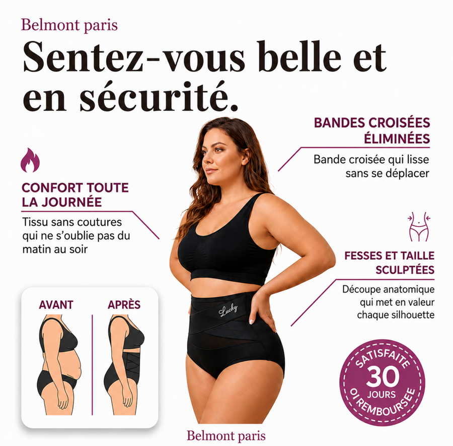 Culotte Gainante Taille Haute – Pour un Ventre Plat