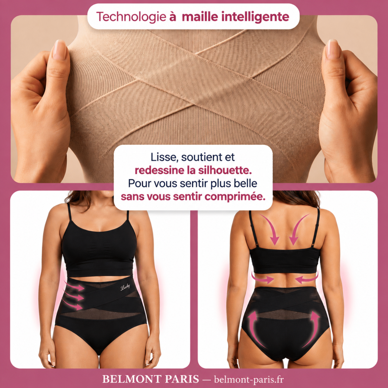 Culotte Gainante Taille Haute – Pour un Ventre Plat