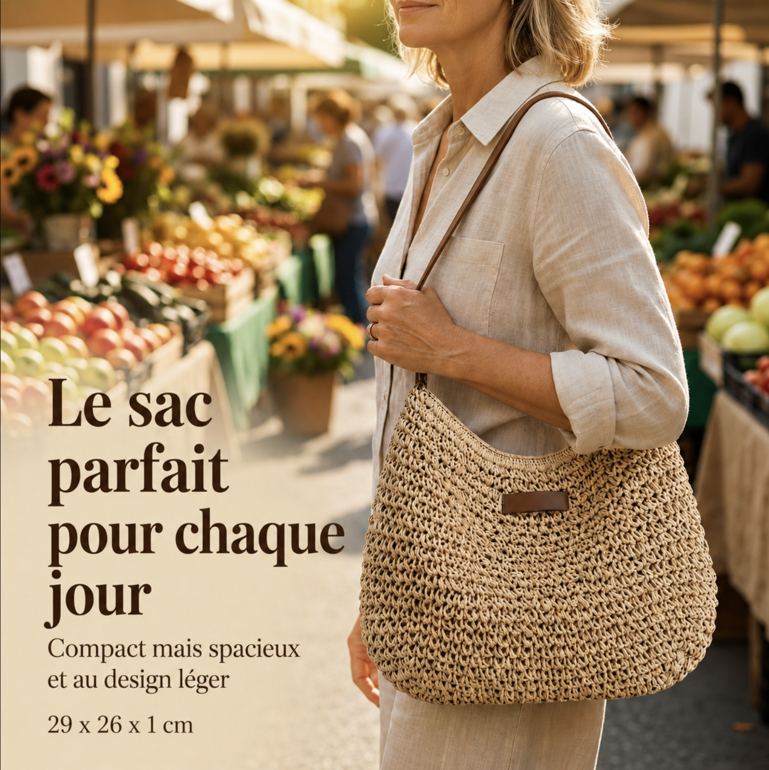 Sonia | Sac Tressé Élégant