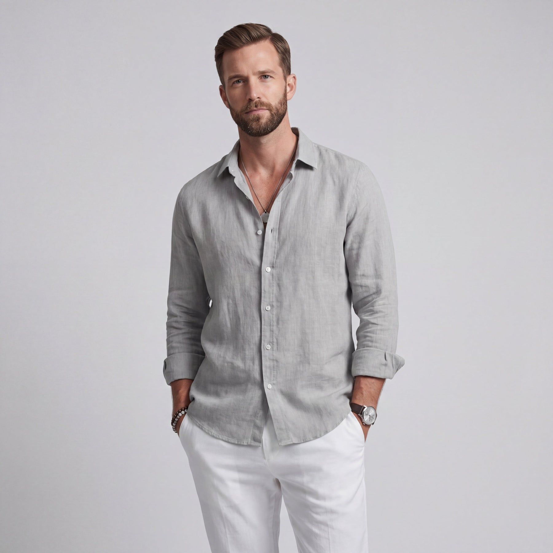 Louis | Chemise d'Été à Coupe Décontractée