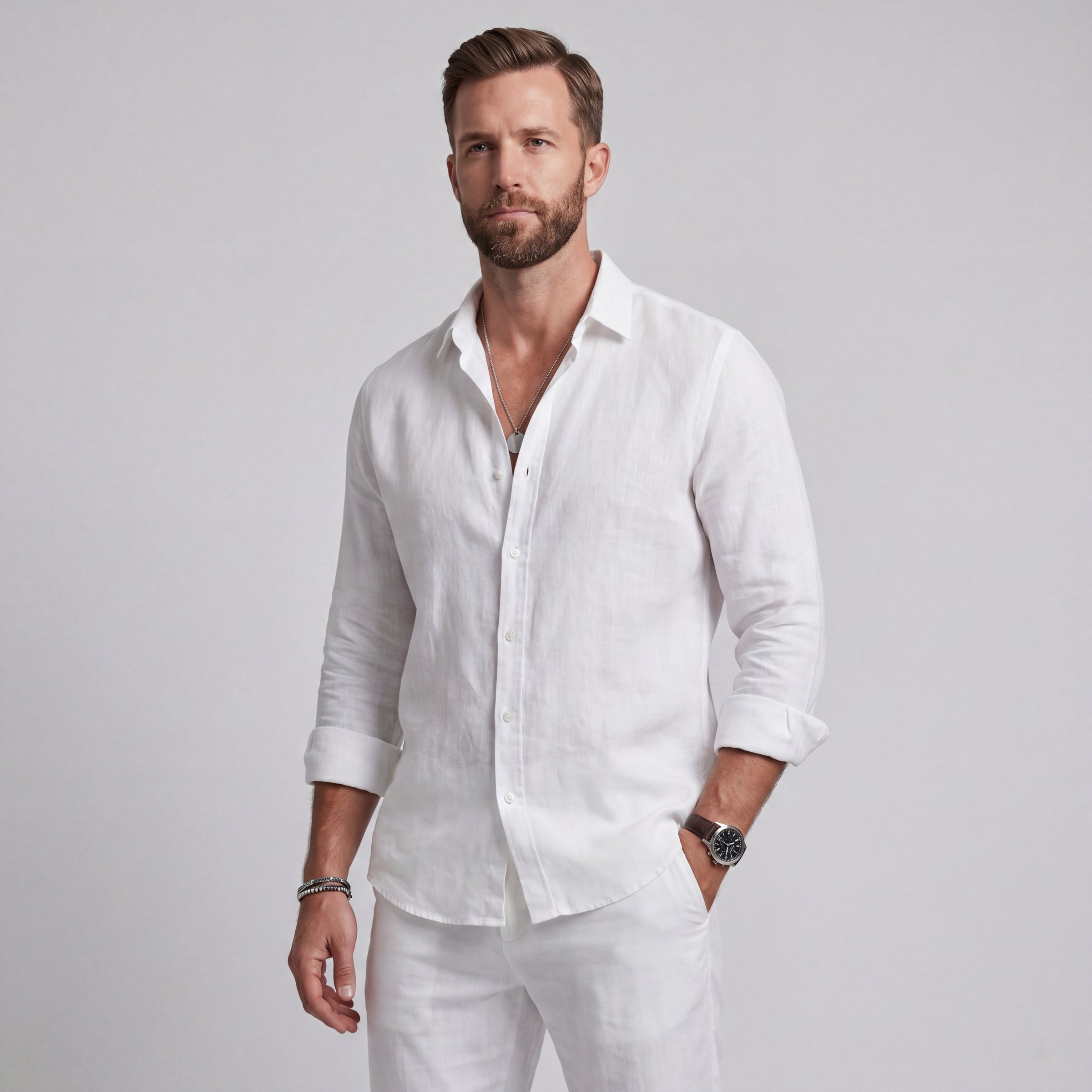 Louis | Chemise d'Été à Coupe Décontractée