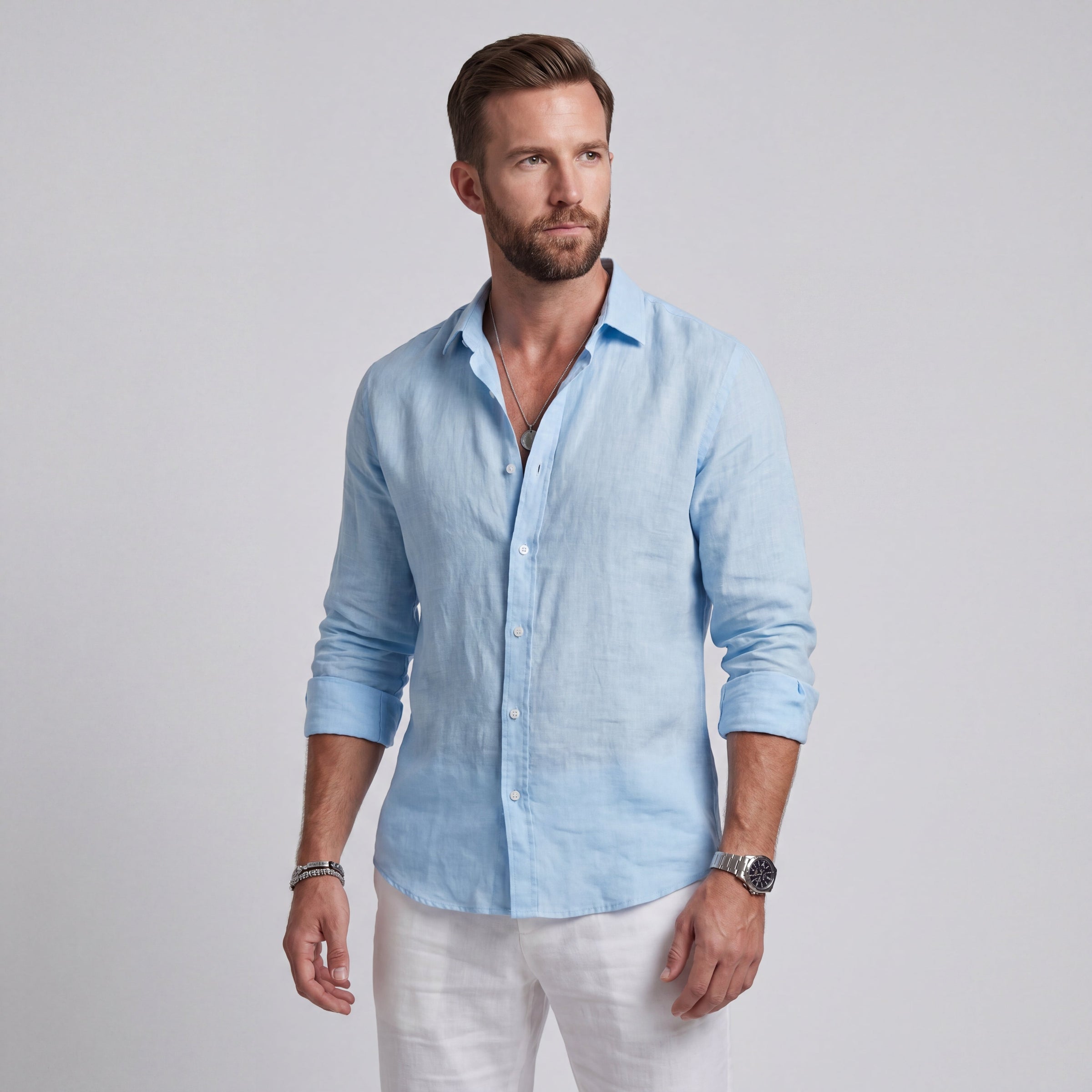 Louis | Chemise d'Été à Coupe Décontractée