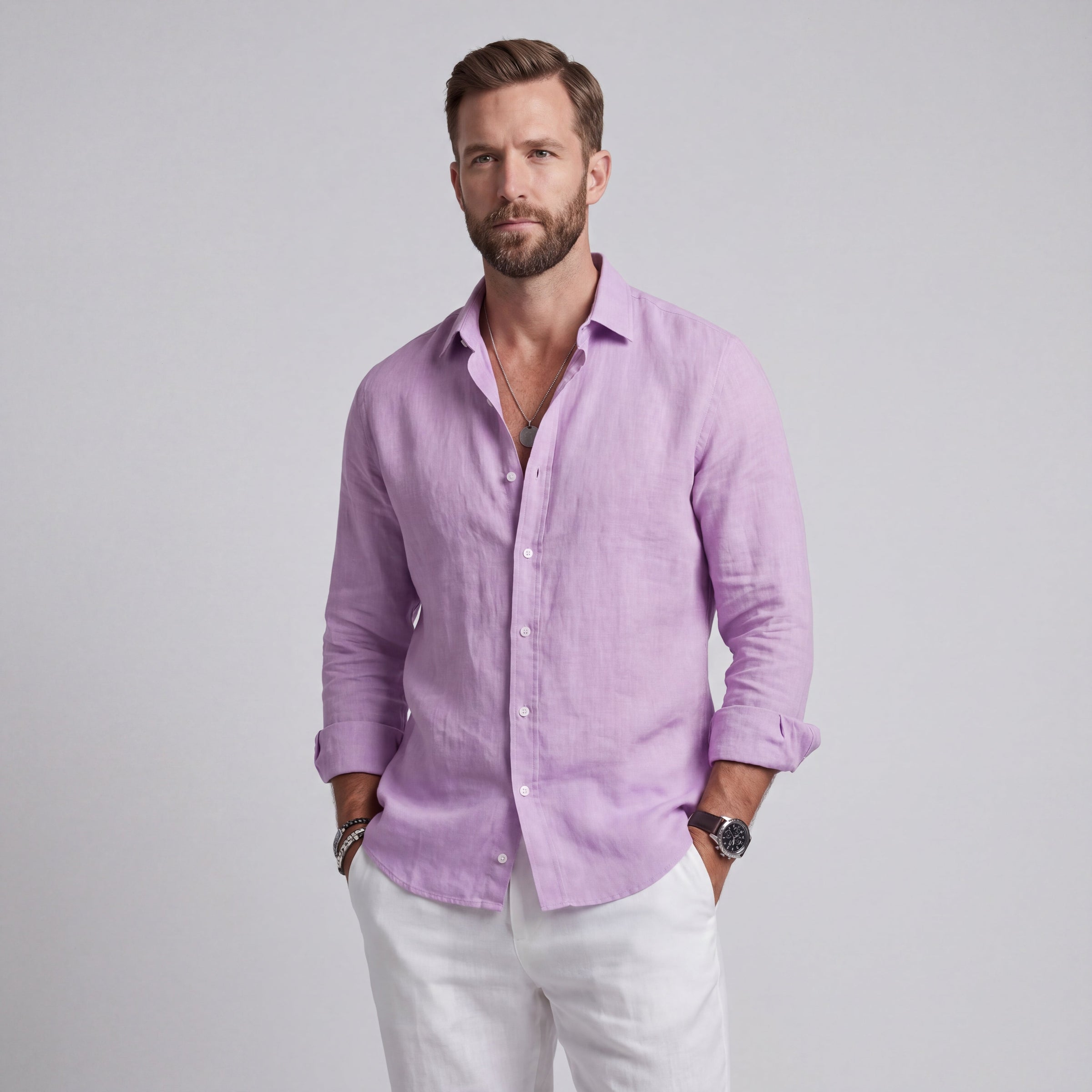 Louis | Chemise d'Été à Coupe Décontractée