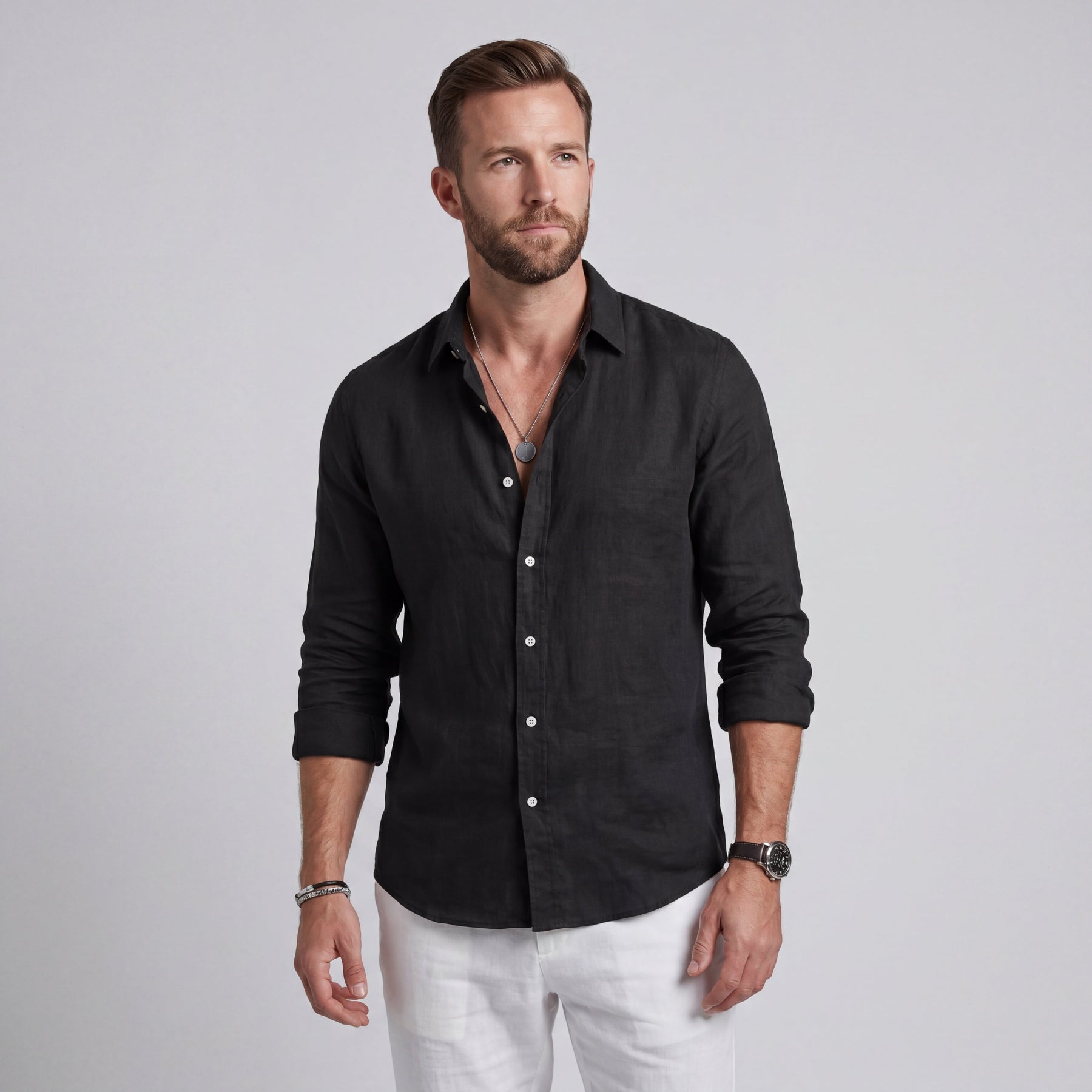 Louis | Chemise d'Été à Coupe Décontractée