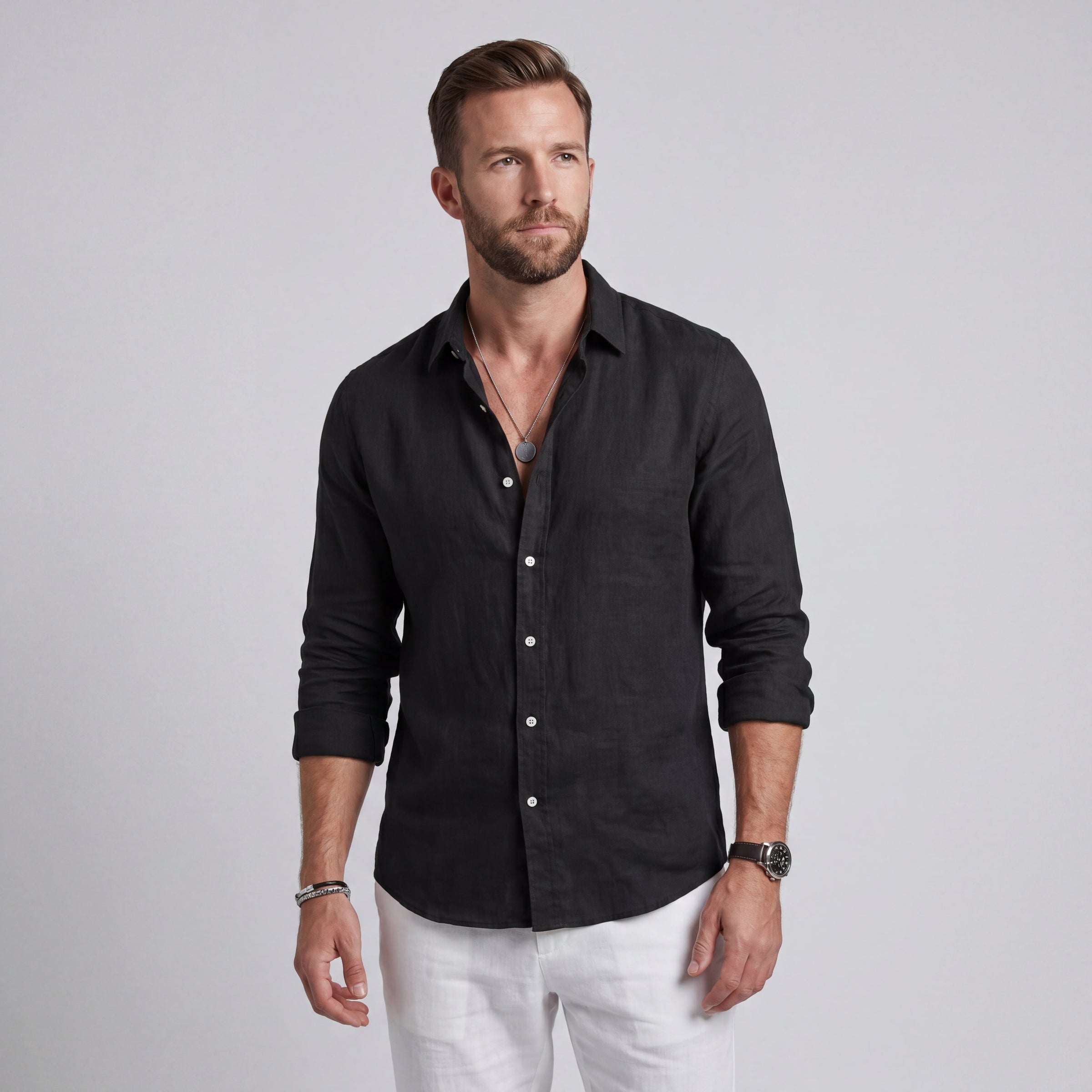 Louis | Chemise d'Été à Coupe Décontractée