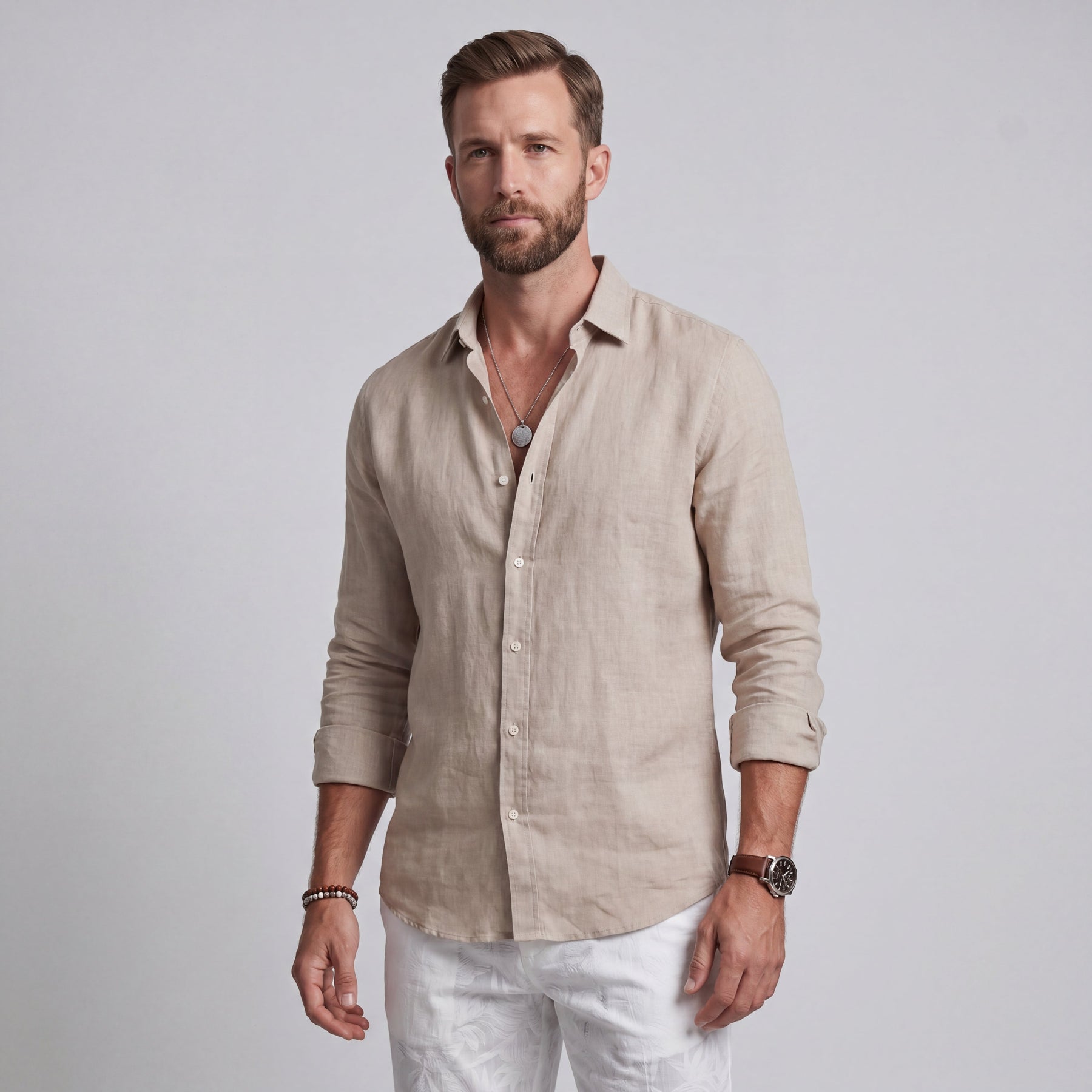 Louis | Chemise d'Été à Coupe Décontractée