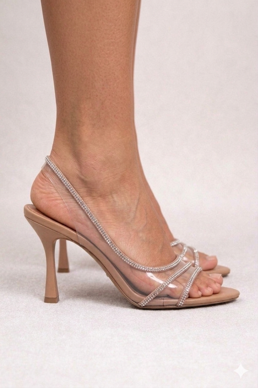 Inès | Sandales Cristal Élégantes