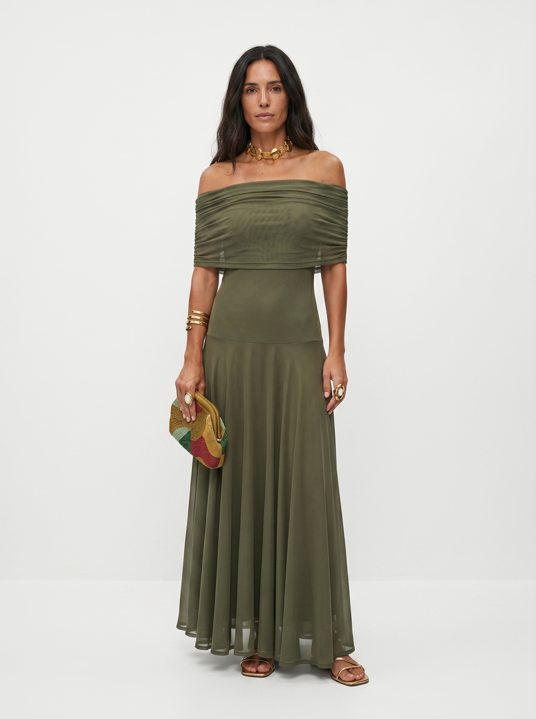 Sarah | Robe Maxi Élégante et Épurée