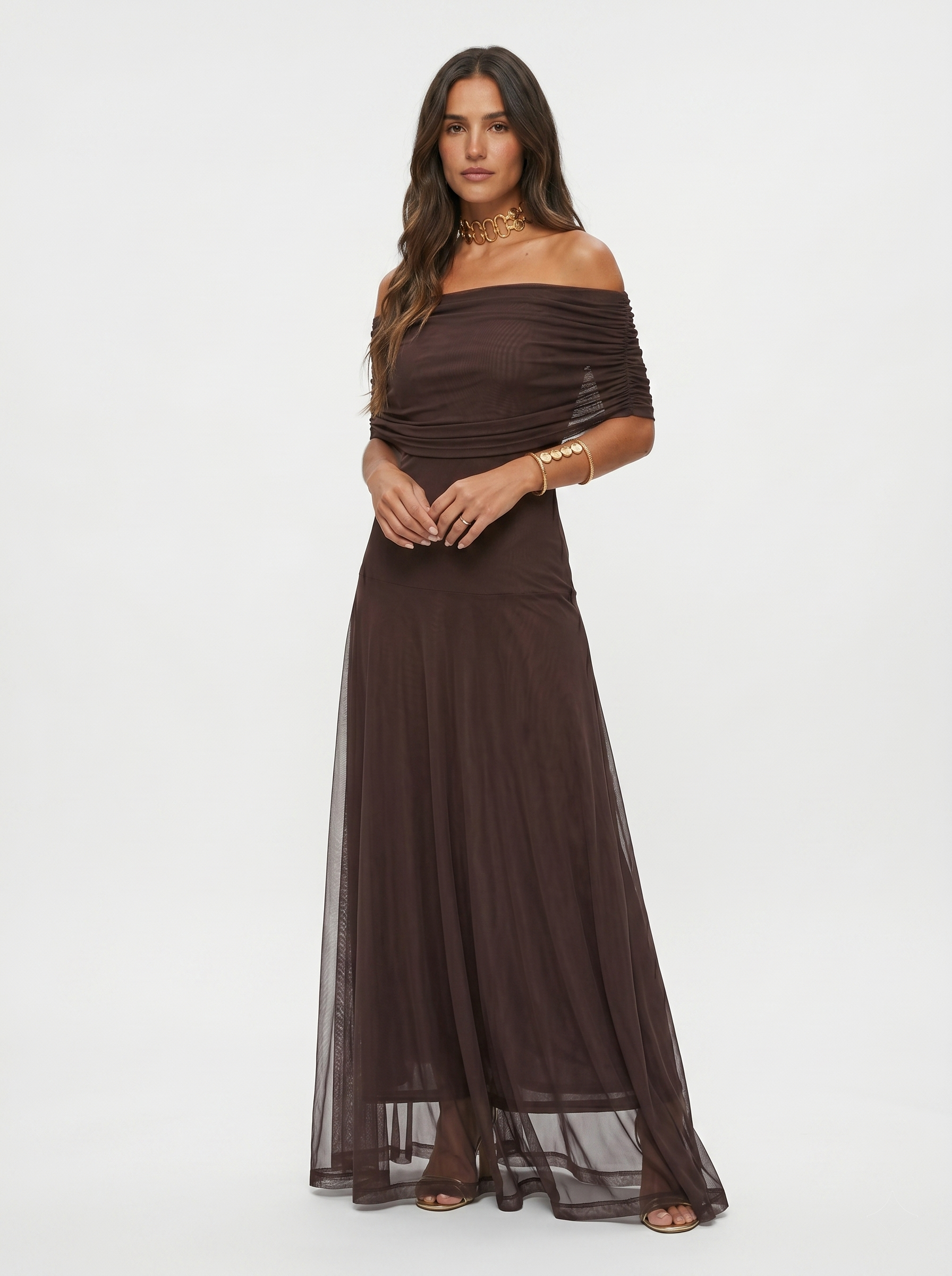Sarah | Robe Maxi Élégante et Épurée