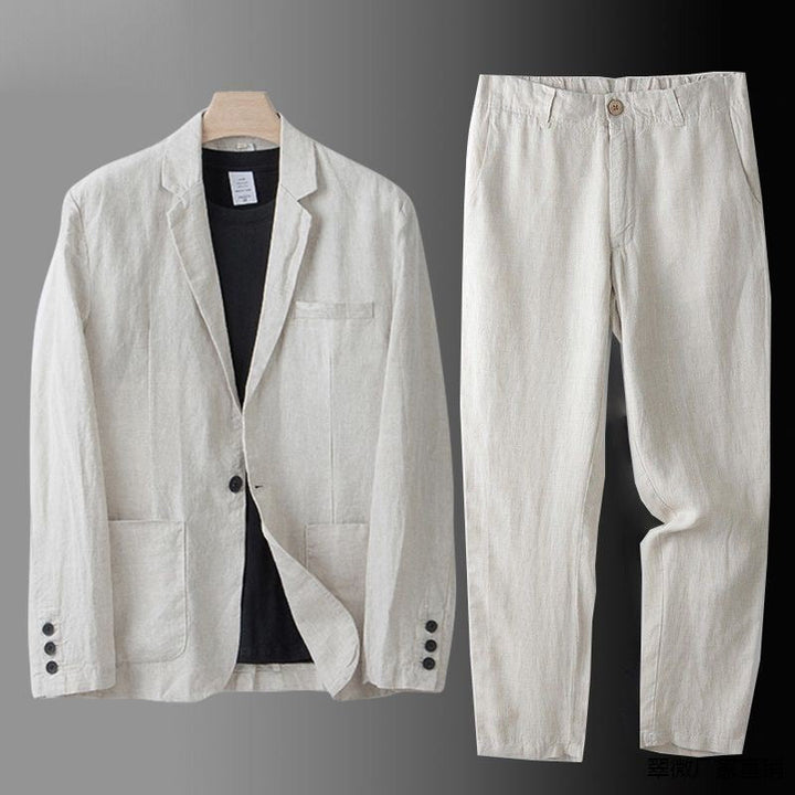 Loïc | Ensemble costume en lin pour homme