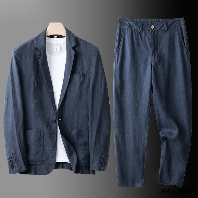 Loïc | Ensemble costume en lin pour homme