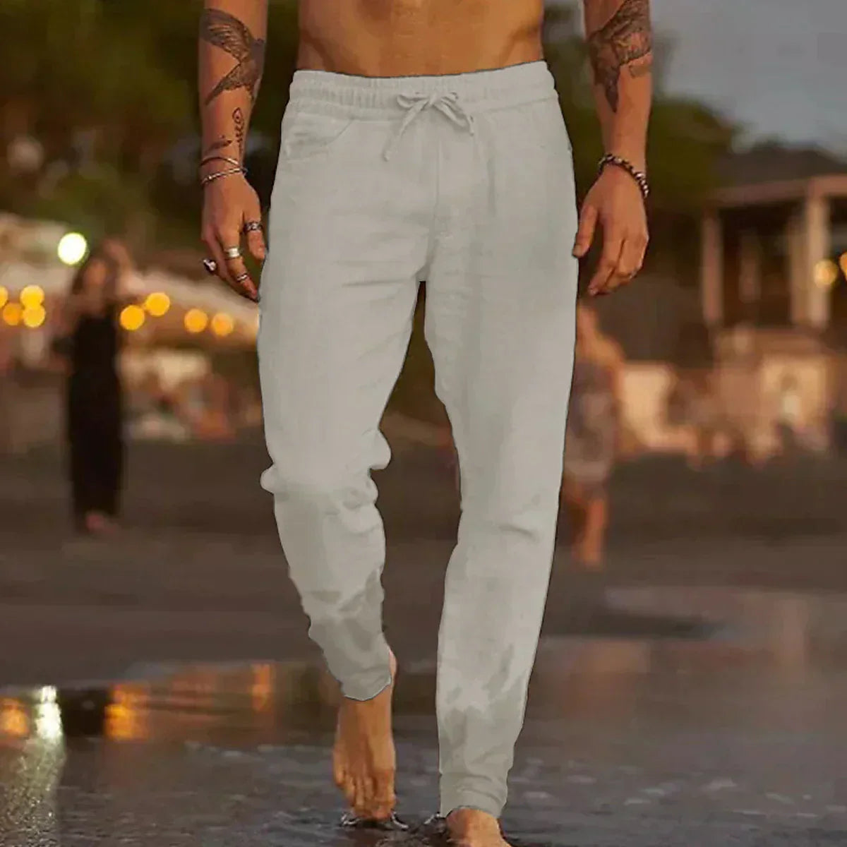 Arthur | Pantalon de Plage en Lin
