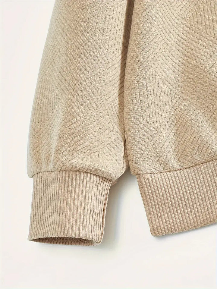 LAURENT MONACO| PULL À MAILLE GÉOMÉTRIQUE POUR HOMME