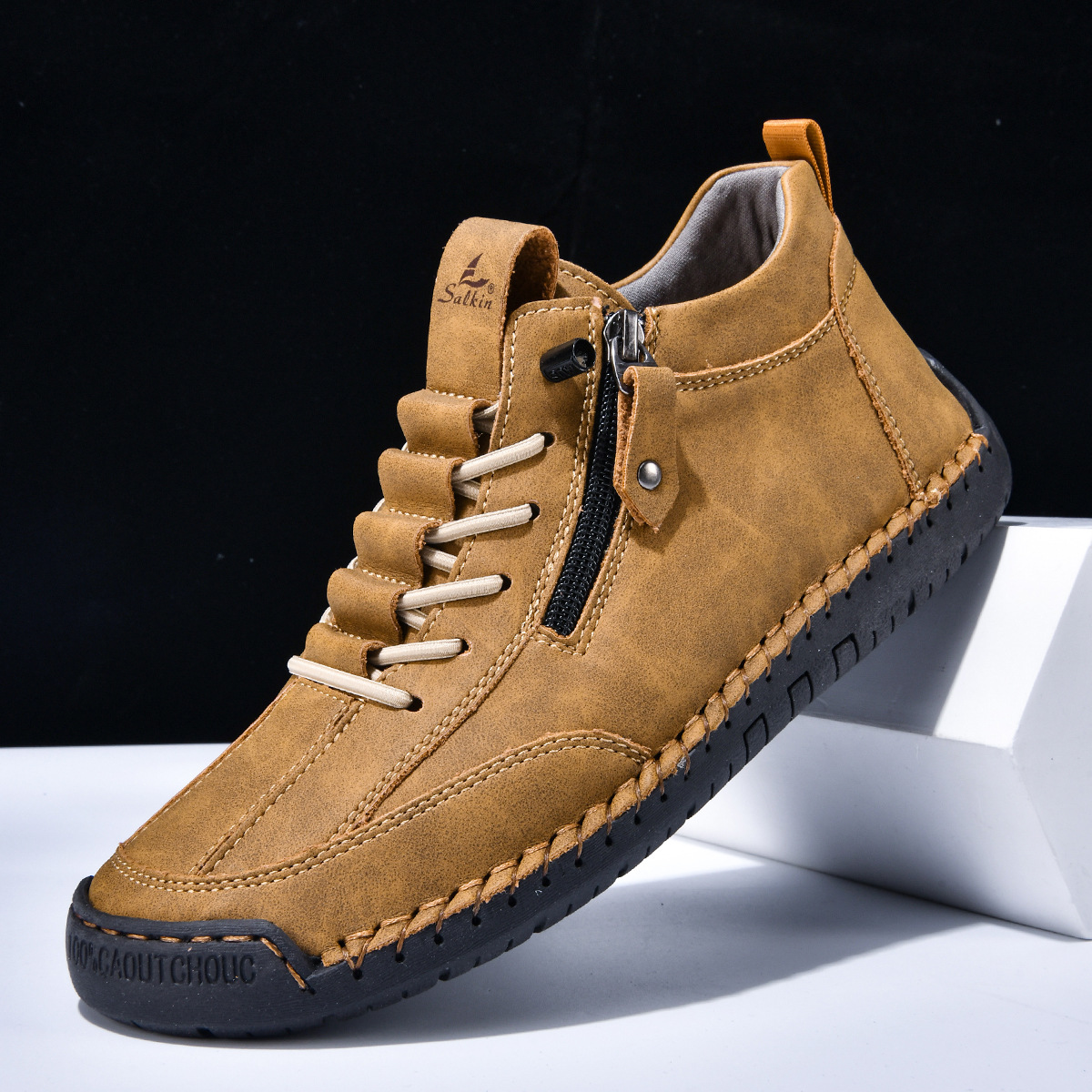 Émile | CHAUSSURES EN NABUK AVEC ZIP POUR HOMME
