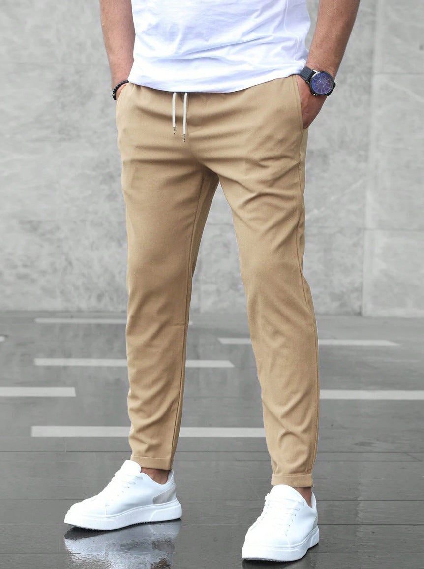 LAURENT MONACO | PANTALONS ÉLASTIQUES POUR HOMMES PREMIUM