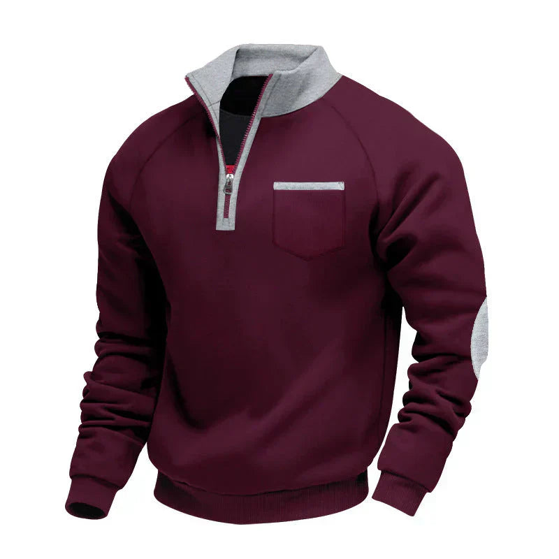 Charles | Pull col zippé homme