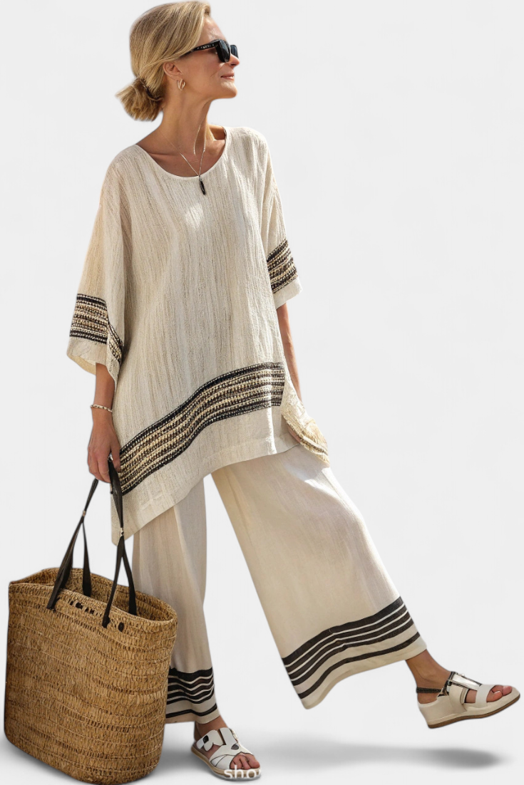 Alodia™ Élégant Ensemble Deux Pièces