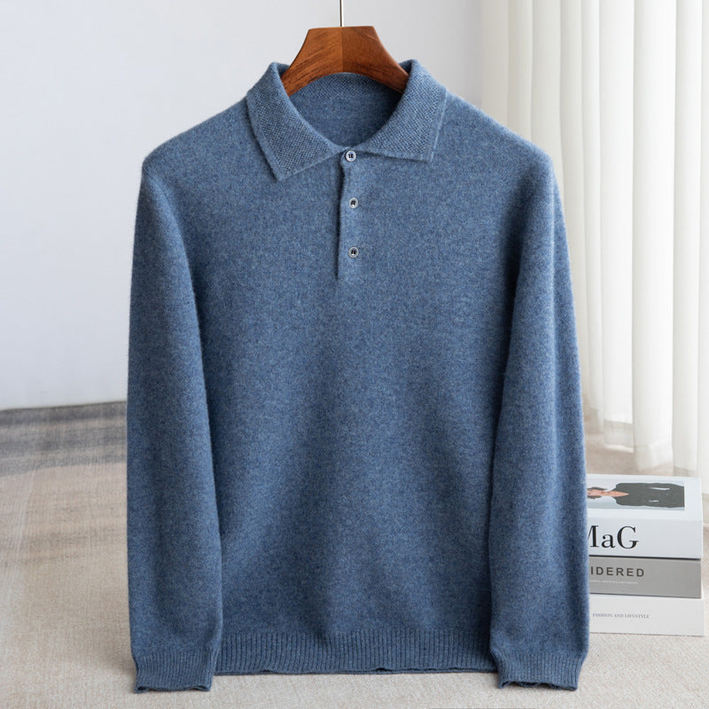 Clément | Pull polo homme classique