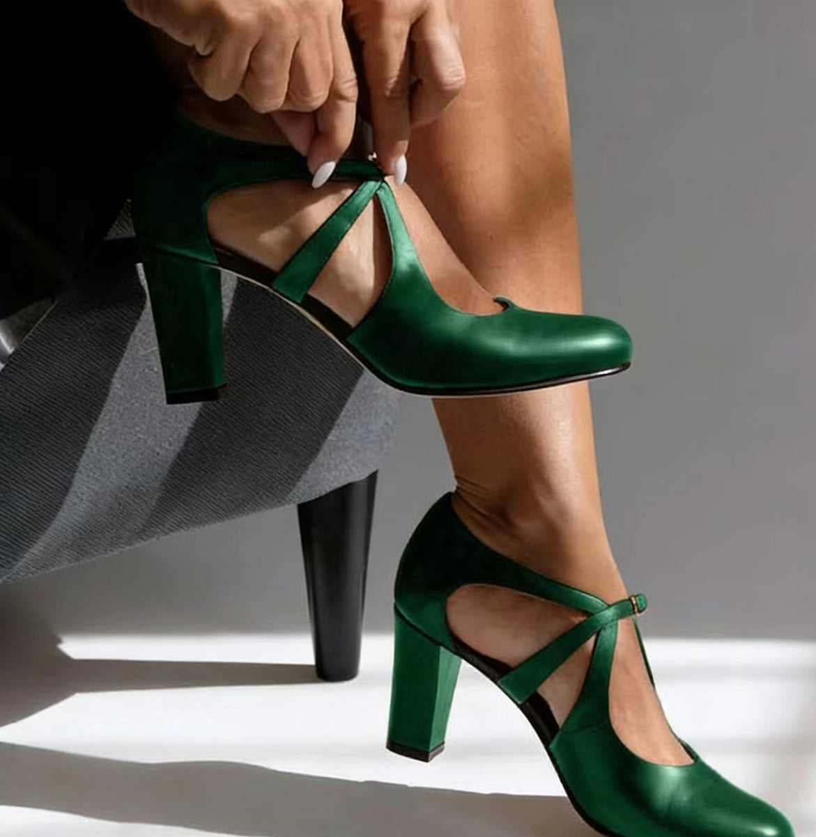 Élise | Talons Élégants en Cuir