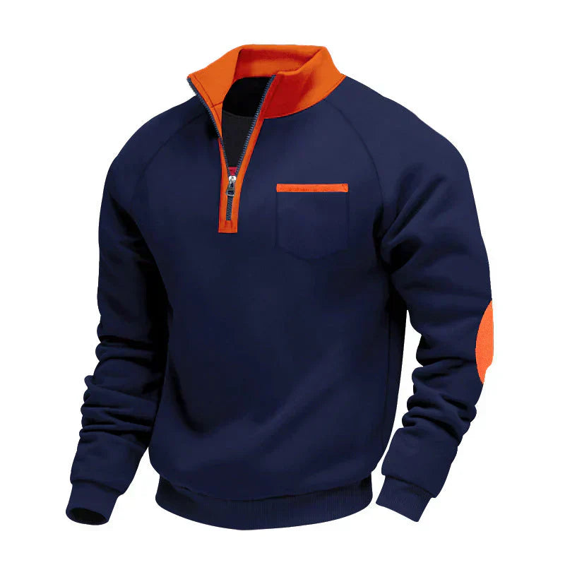 Charles | Pull col zippé homme