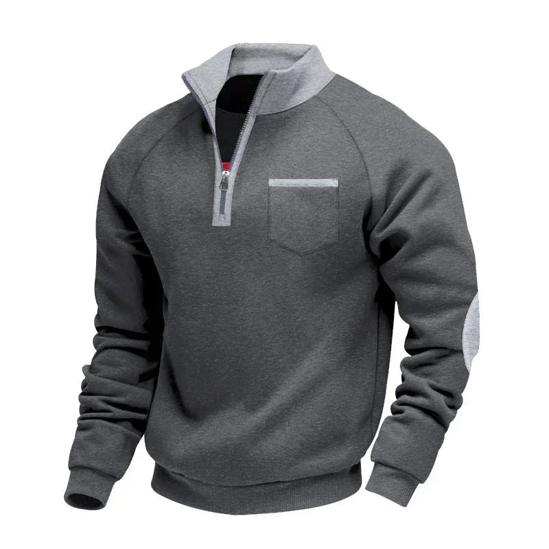 Charles | Pull col zippé homme