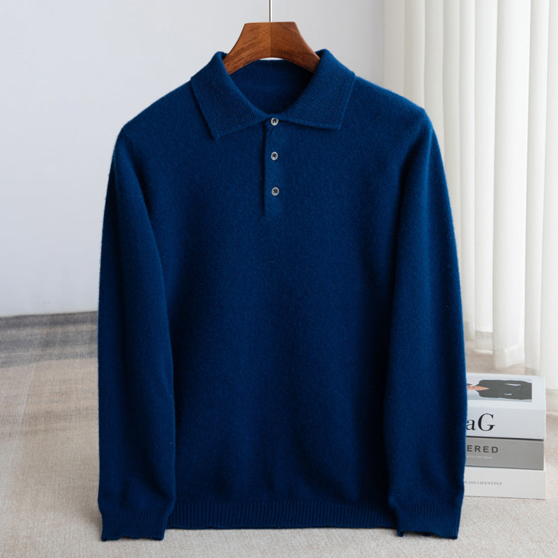 Clément | Pull polo homme classique