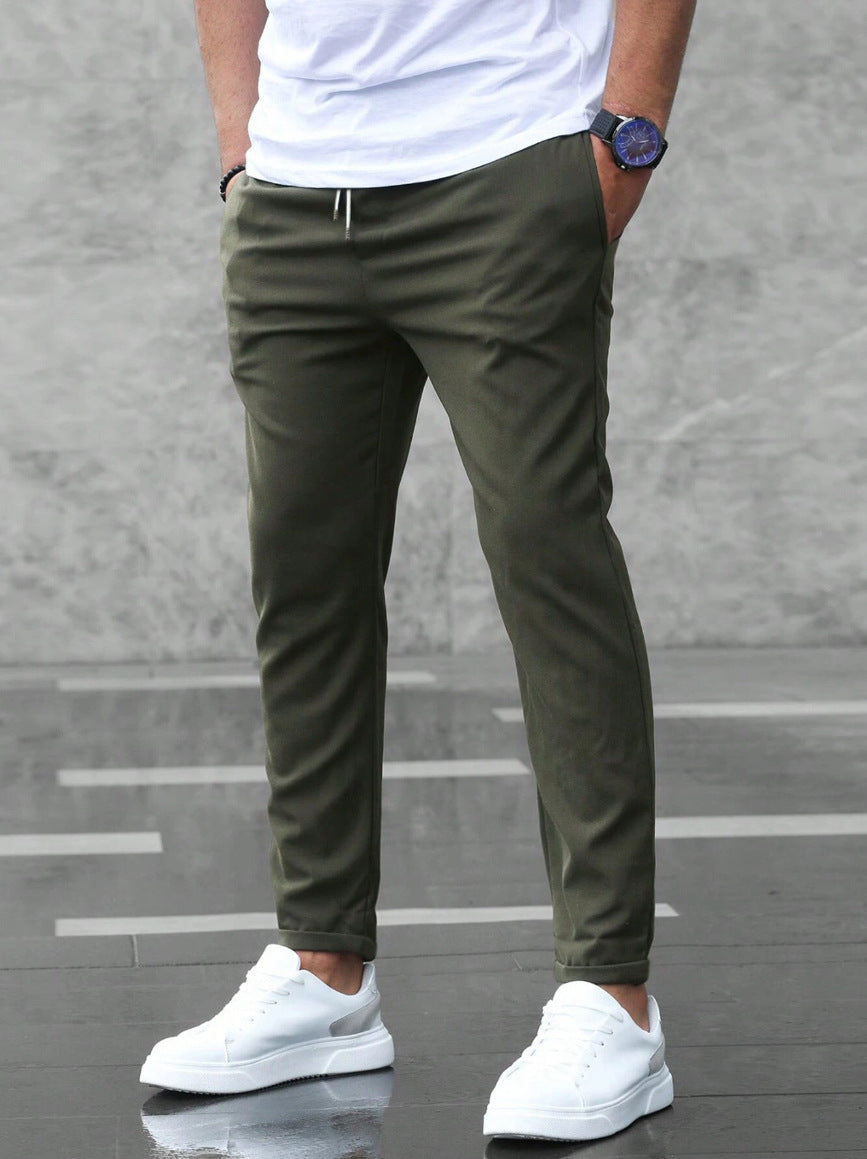 LAURENT MONACO | PANTALONS ÉLASTIQUES POUR HOMMES PREMIUM