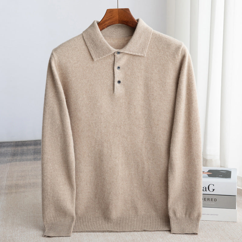 Clément | Pull polo homme classique