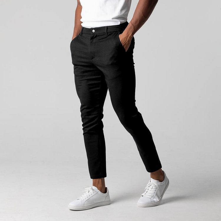 LAURENT MONACO | PANTALON CHINO FUSELÉ POUR HOMME