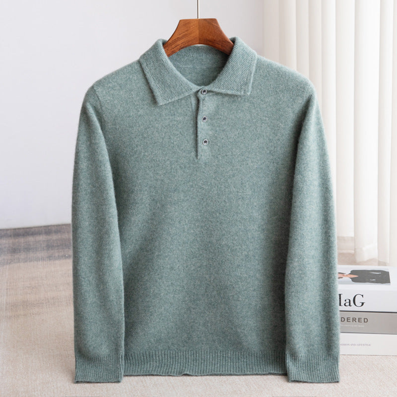 Clément | Pull polo homme classique
