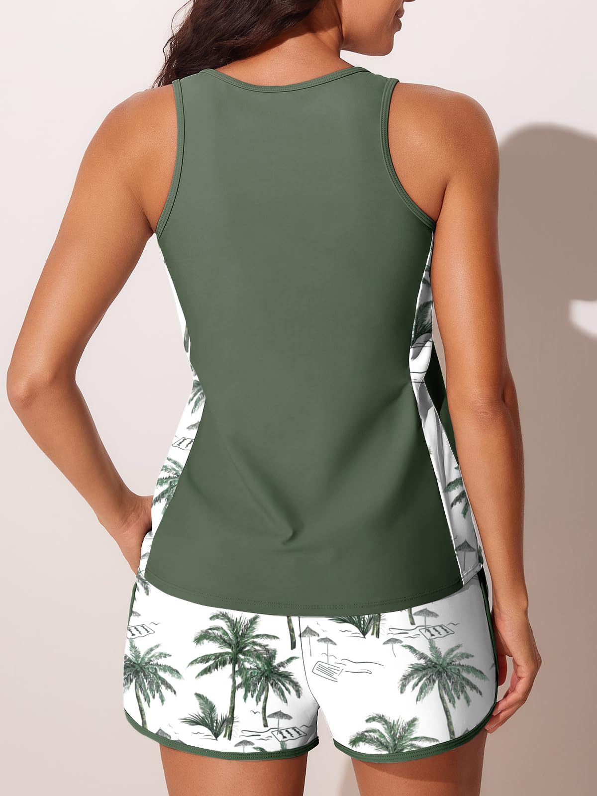 Tortuga | Tankini Ample avec Short Marin