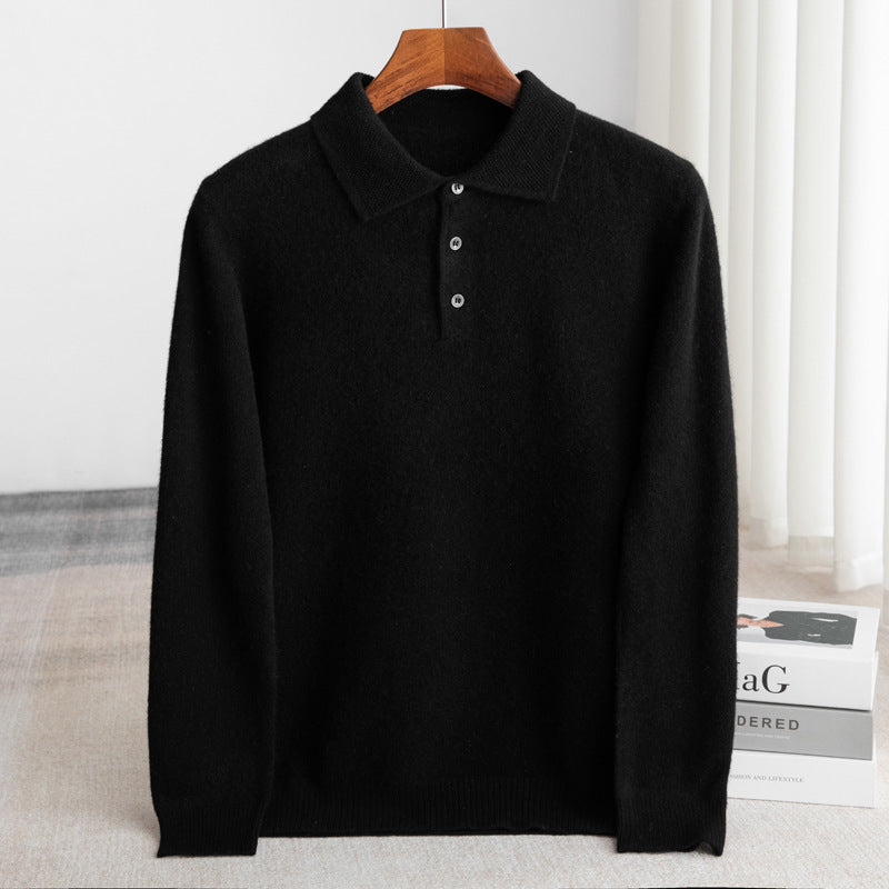 Clément | Pull polo homme classique