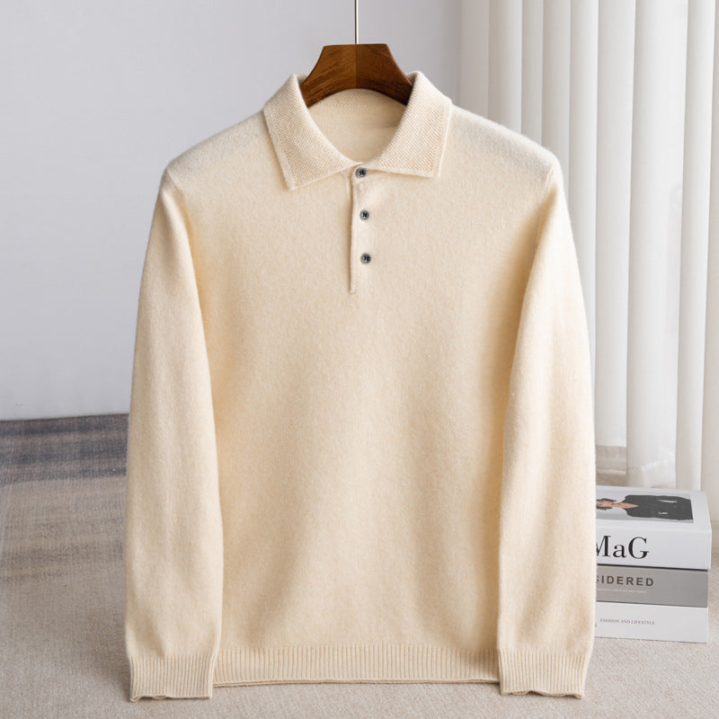 Clément | Pull polo homme classique