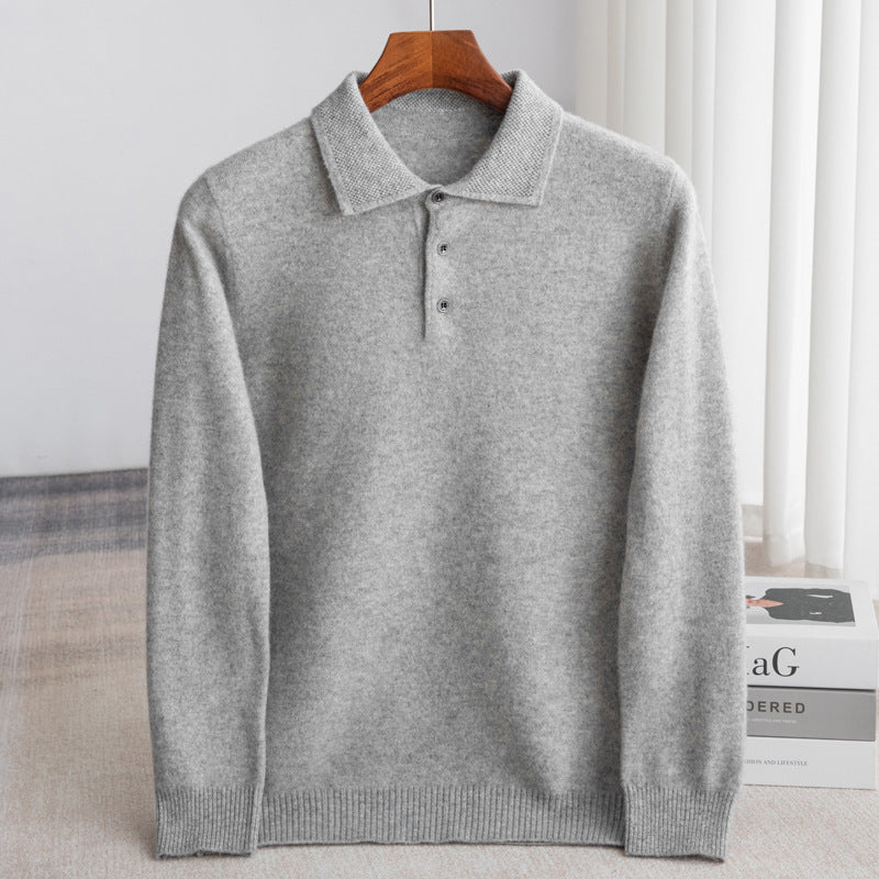Clément | Pull polo homme classique