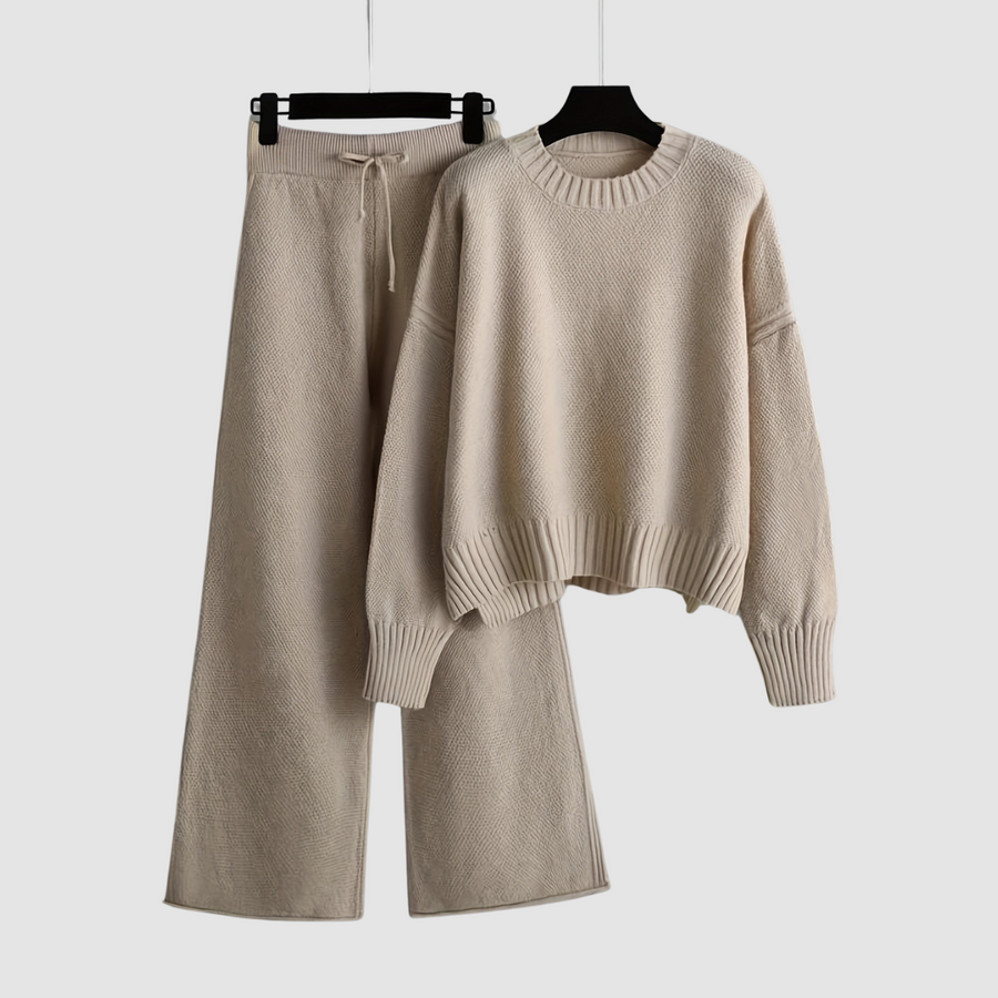 Ensemble de Loungewear Tricoté Confortable Emily™
