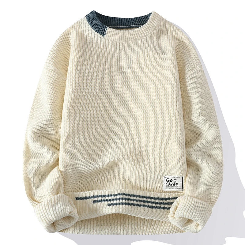 Mathieu | Pull color block pour homme
