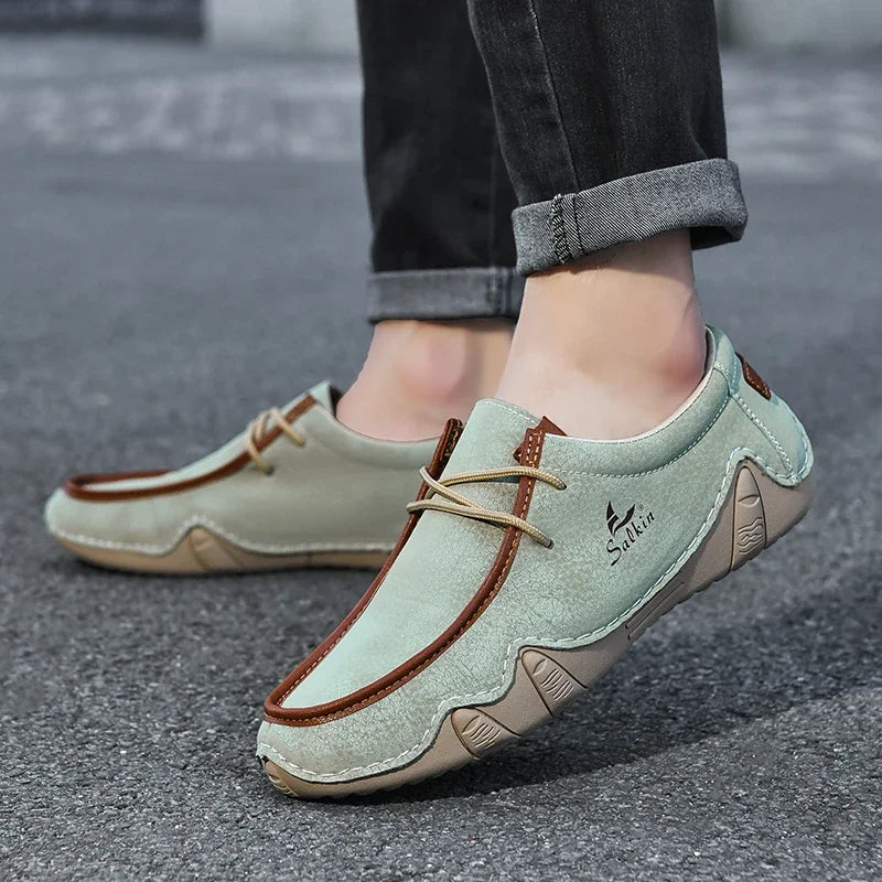 LAURENT MONACO | CHAUSSURES ORTHOPÉDIQUES EN CUIR À AJUSTEMENT PRÉCIS